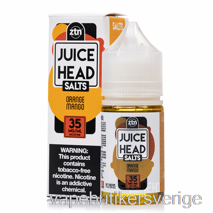 Vape Sverige Apelsin Mango - Juice Huvudsalter - 30ml 50mg